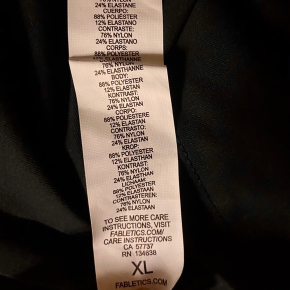 NWT Fabletics XL Ashlynn Tank - Picture 11 of 13